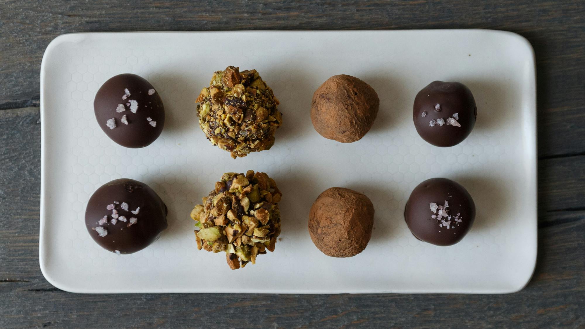 Best Chocolate Grand Marnier Truffles with Pistachios Recipe