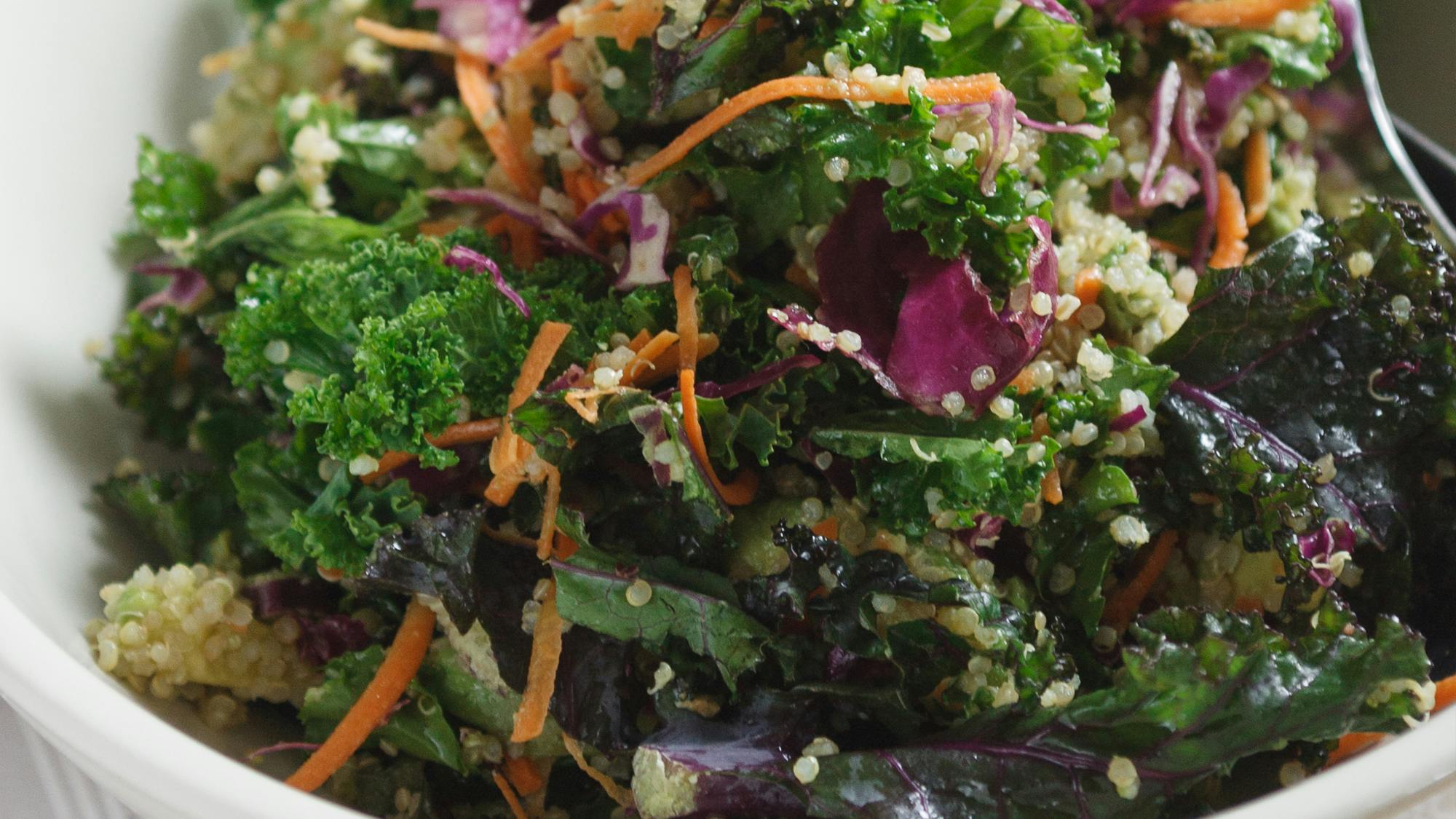Best Detox Kale Salad with Avocado Recipe