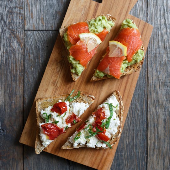 Avocado + Ricotta Toasts