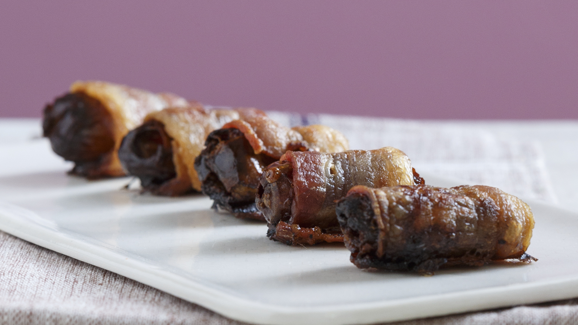 Best BaconWrapped Dates with Almonds Recipe