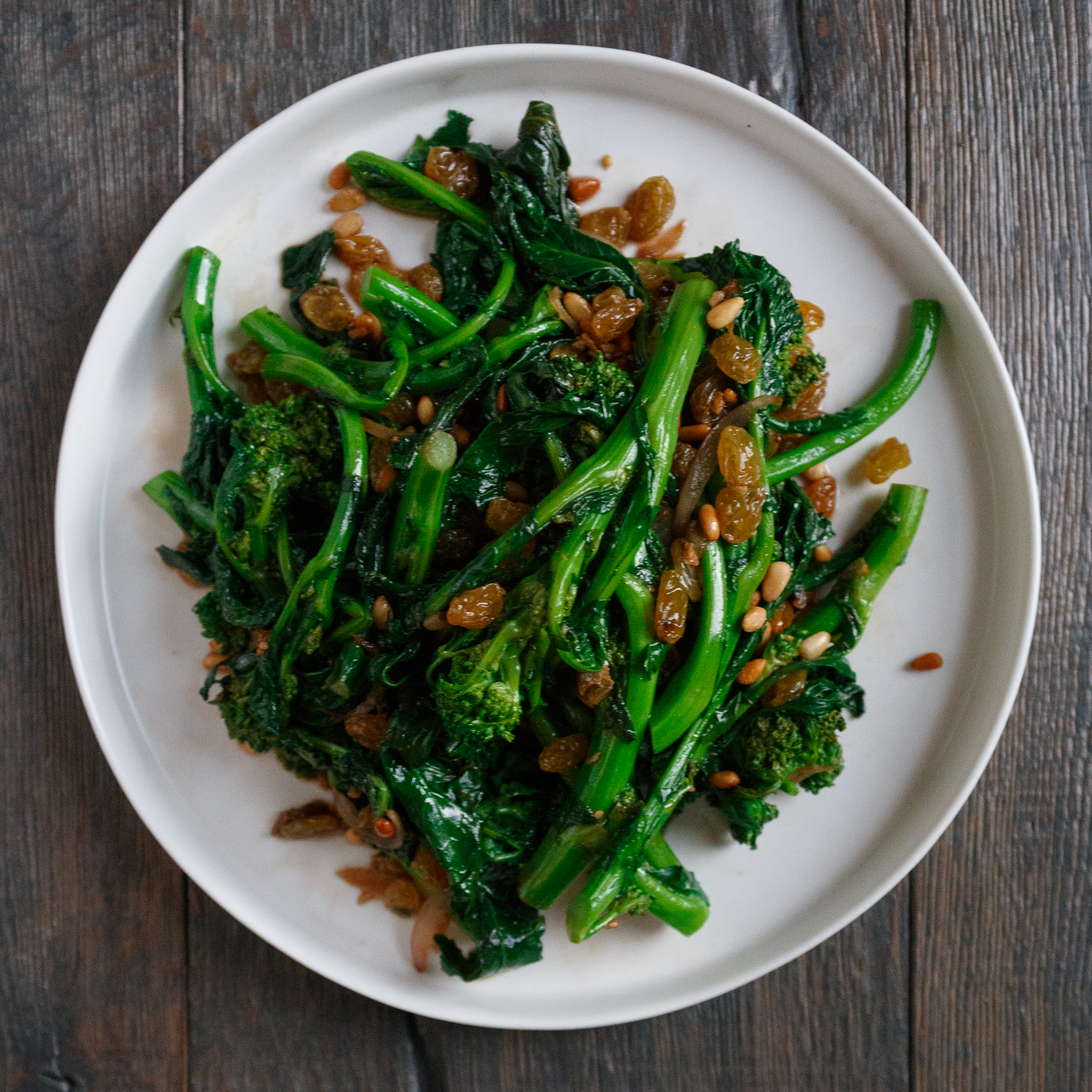 Broccoli Rabe with Pine Nuts