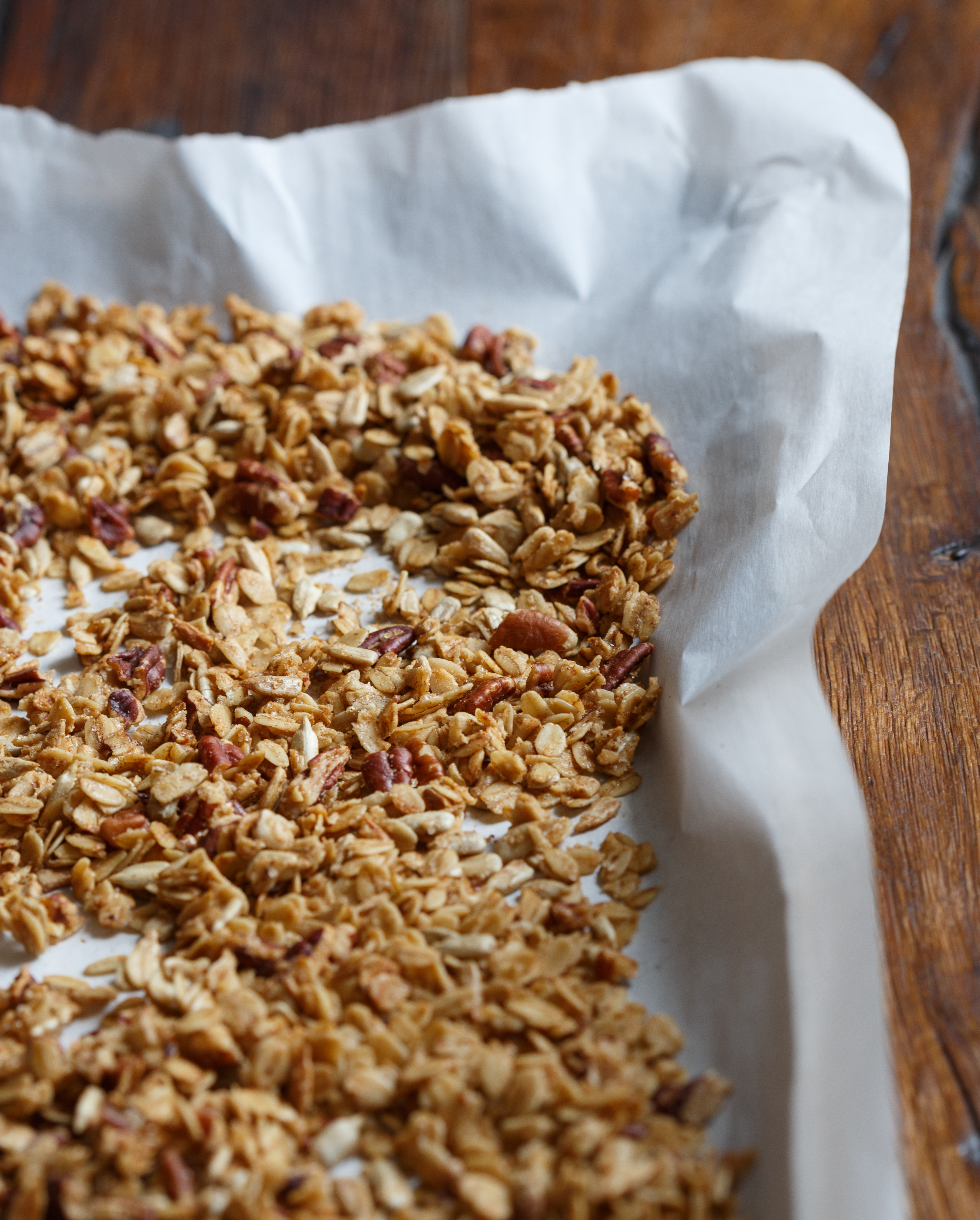 Crunchy Maple Pecan Granola