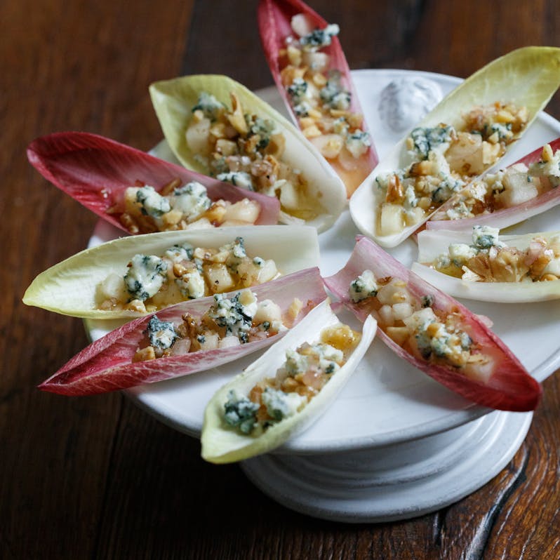 Best Endive Spears with Blue Cheese, Pears, and Walnuts