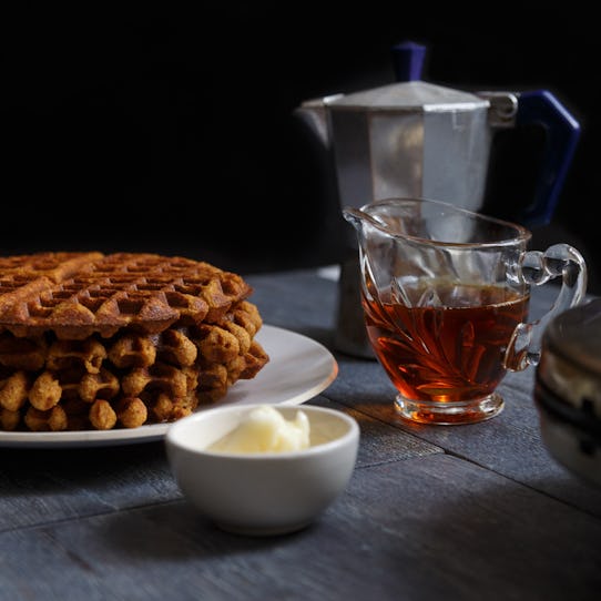 Gluten-Free Pumpkin Spice Waffles
