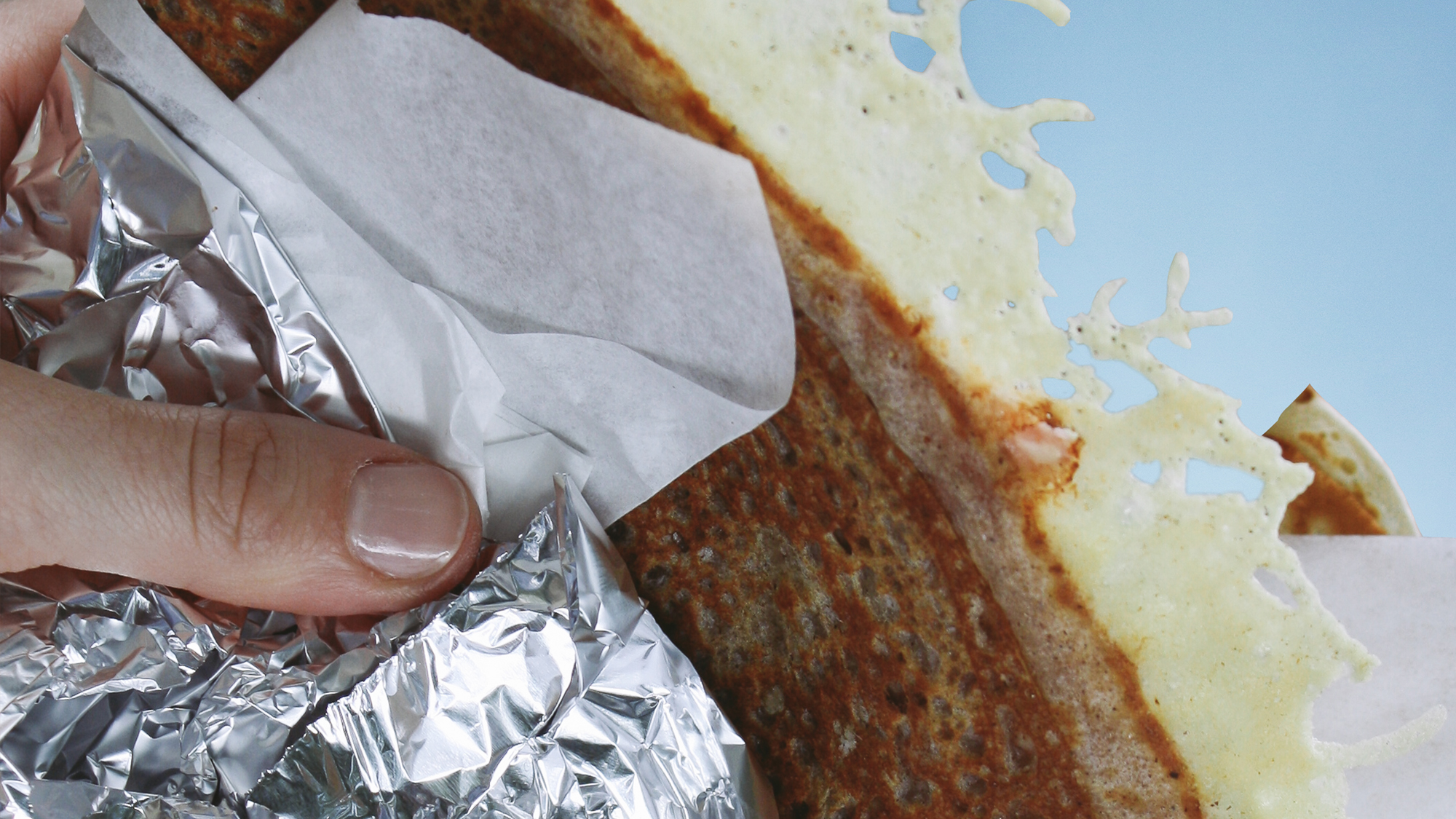 Best Buckwheat Crêpes with Ham, Cheese, and Egg Recipe