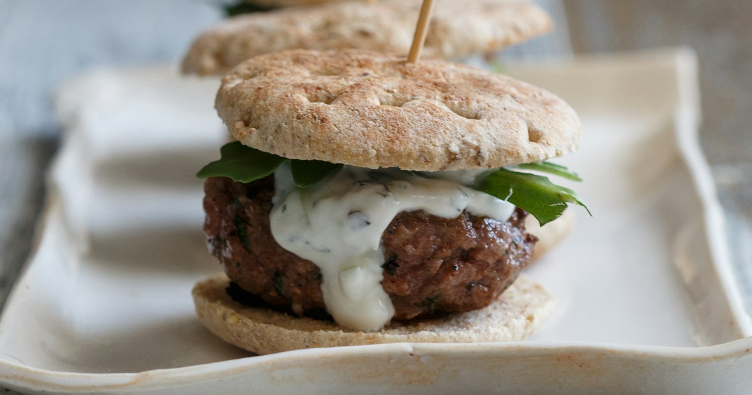 Lab Sliders Best Lamb Sliders with Tzatziki Sauce Recipe