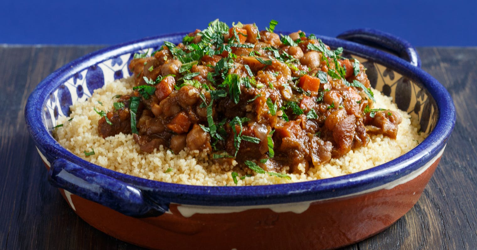 Best Lamb Tagine with Apricots, Figs, and Chickpeas Recipe - The Yellow