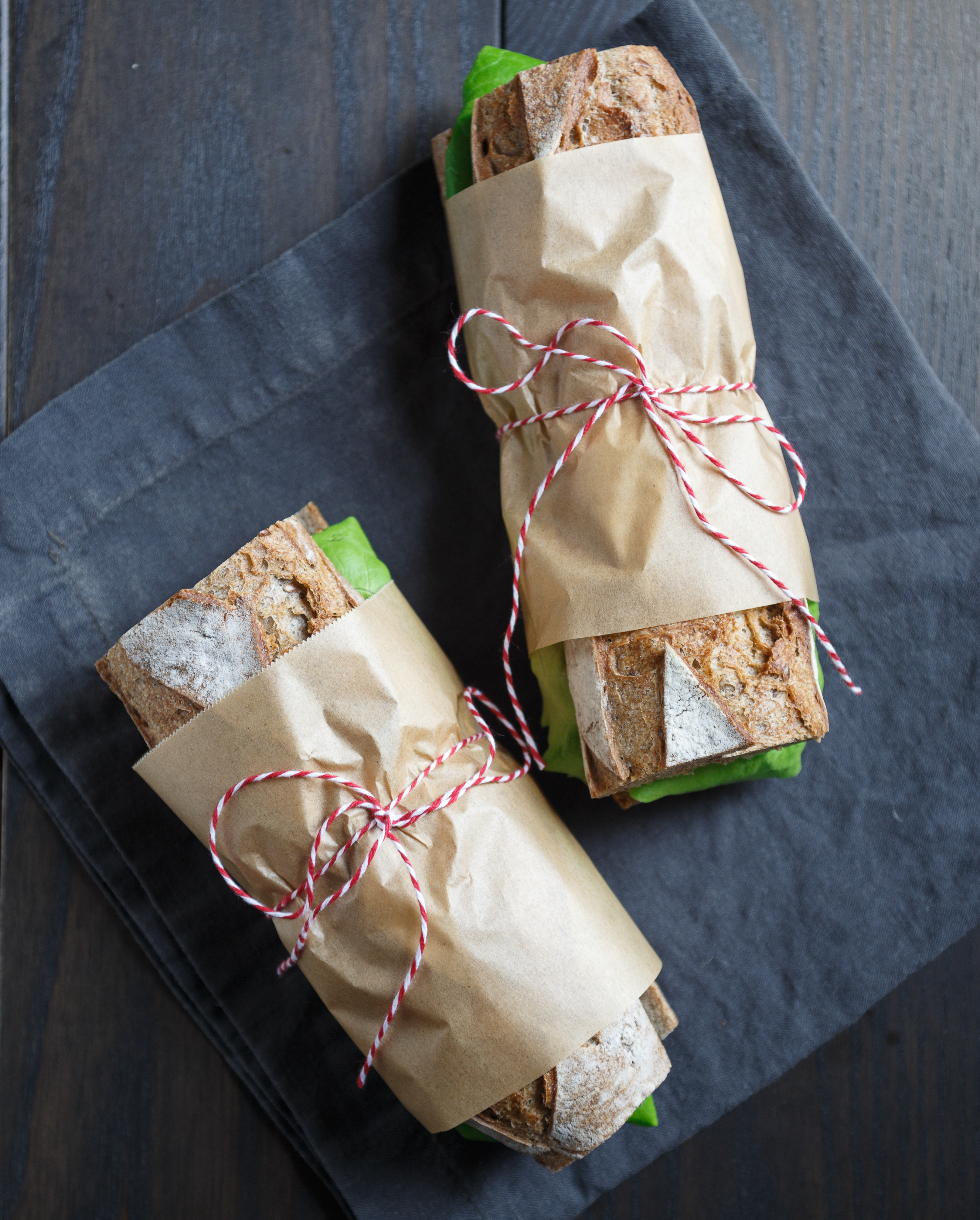 Lemon Dijon Chicken Salad Sandwiches