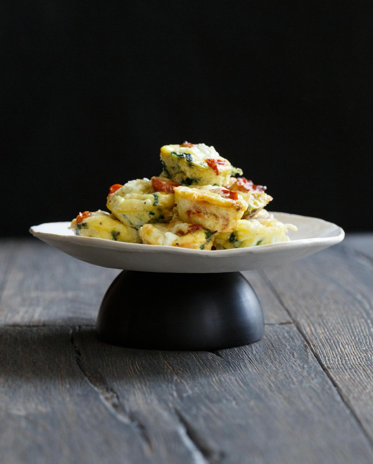 Best Mini Goat Cheese Frittatas with Spinach and Roasted Tomatoes