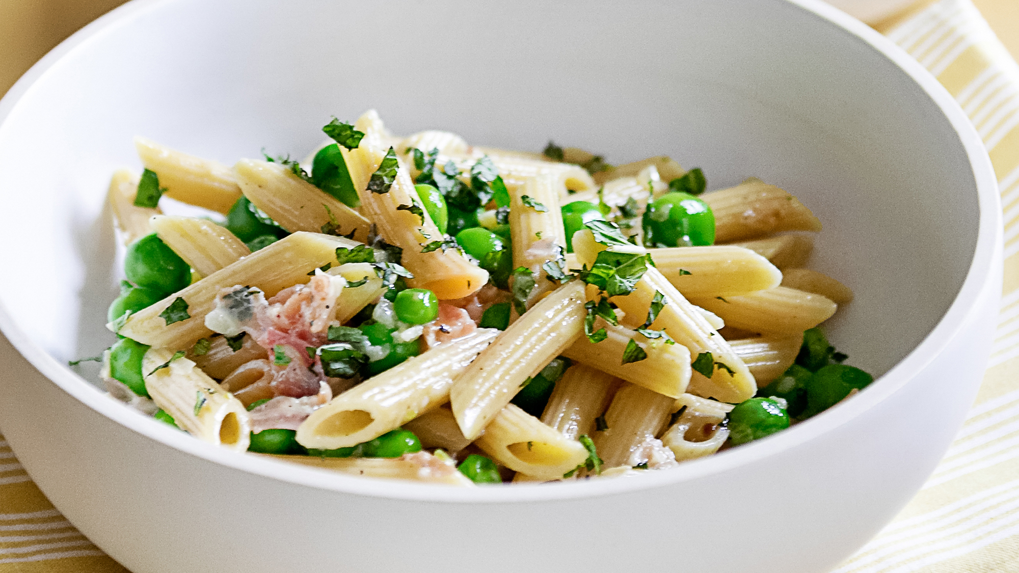 Best Pea and Pancetta Pasta Recipe