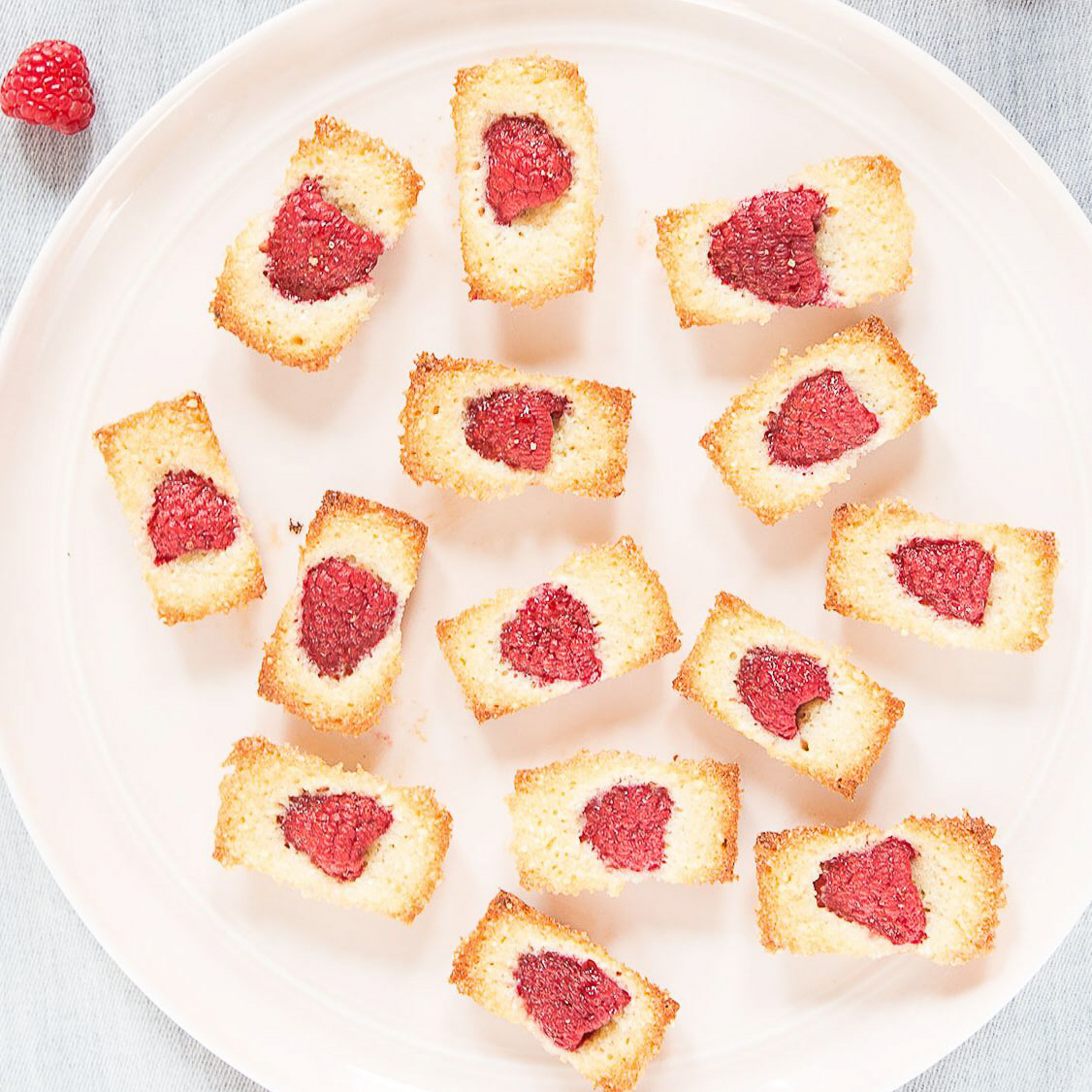 Raspberry Financiers