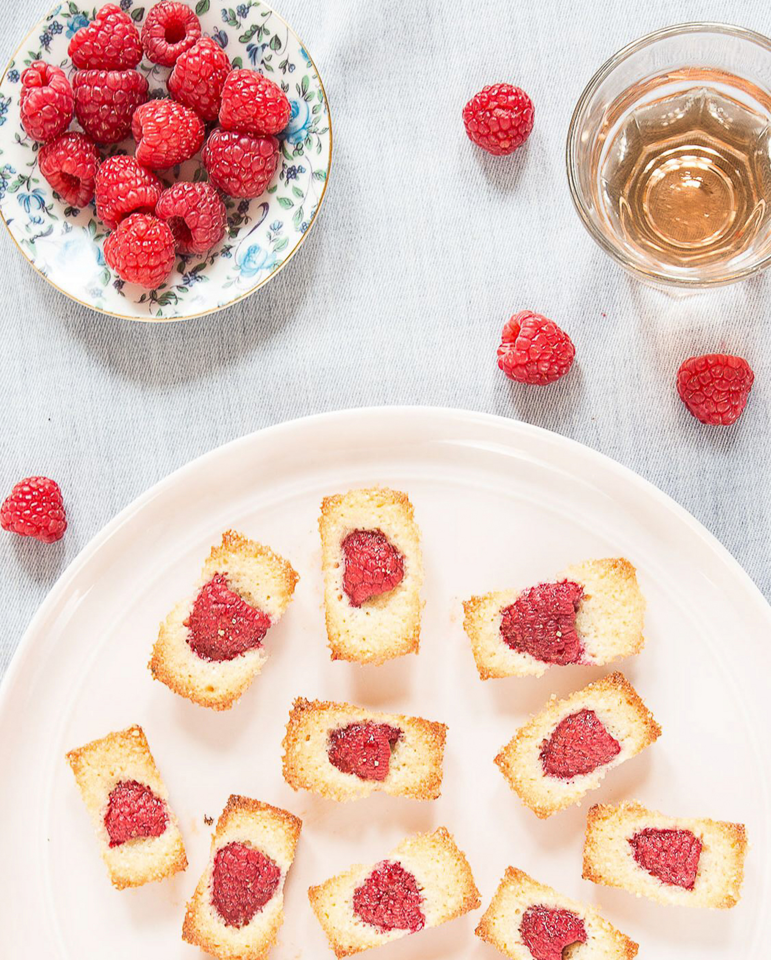 Raspberry Financiers