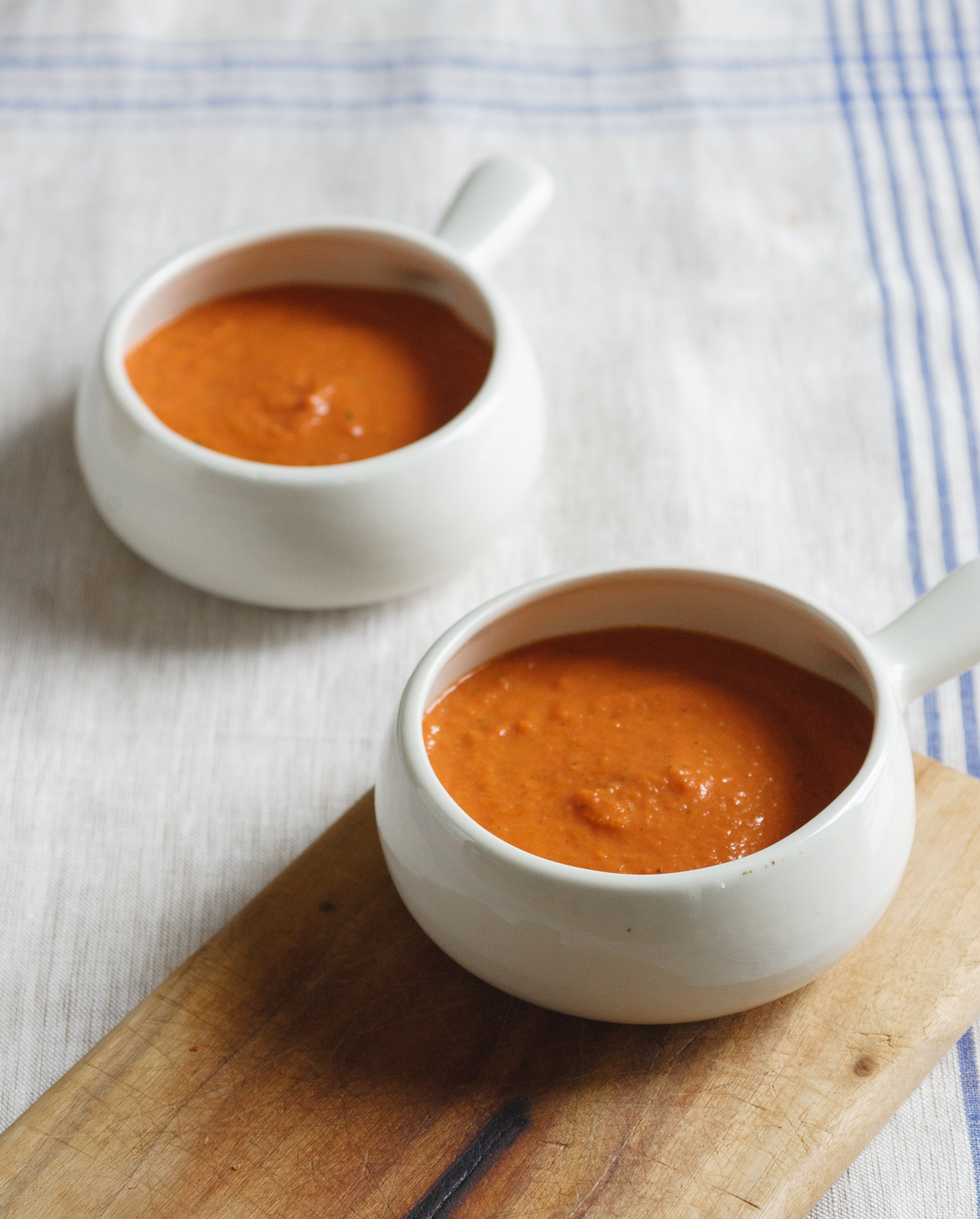 Roasted Tomato Basil Soup
