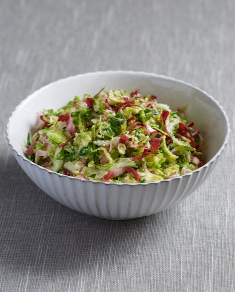 Shaved Brussels Sprouts and Endive Salad