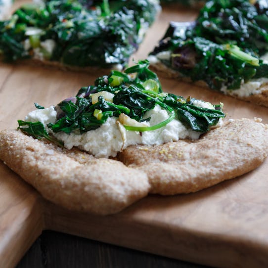 Spelt Pizza with Ricotta