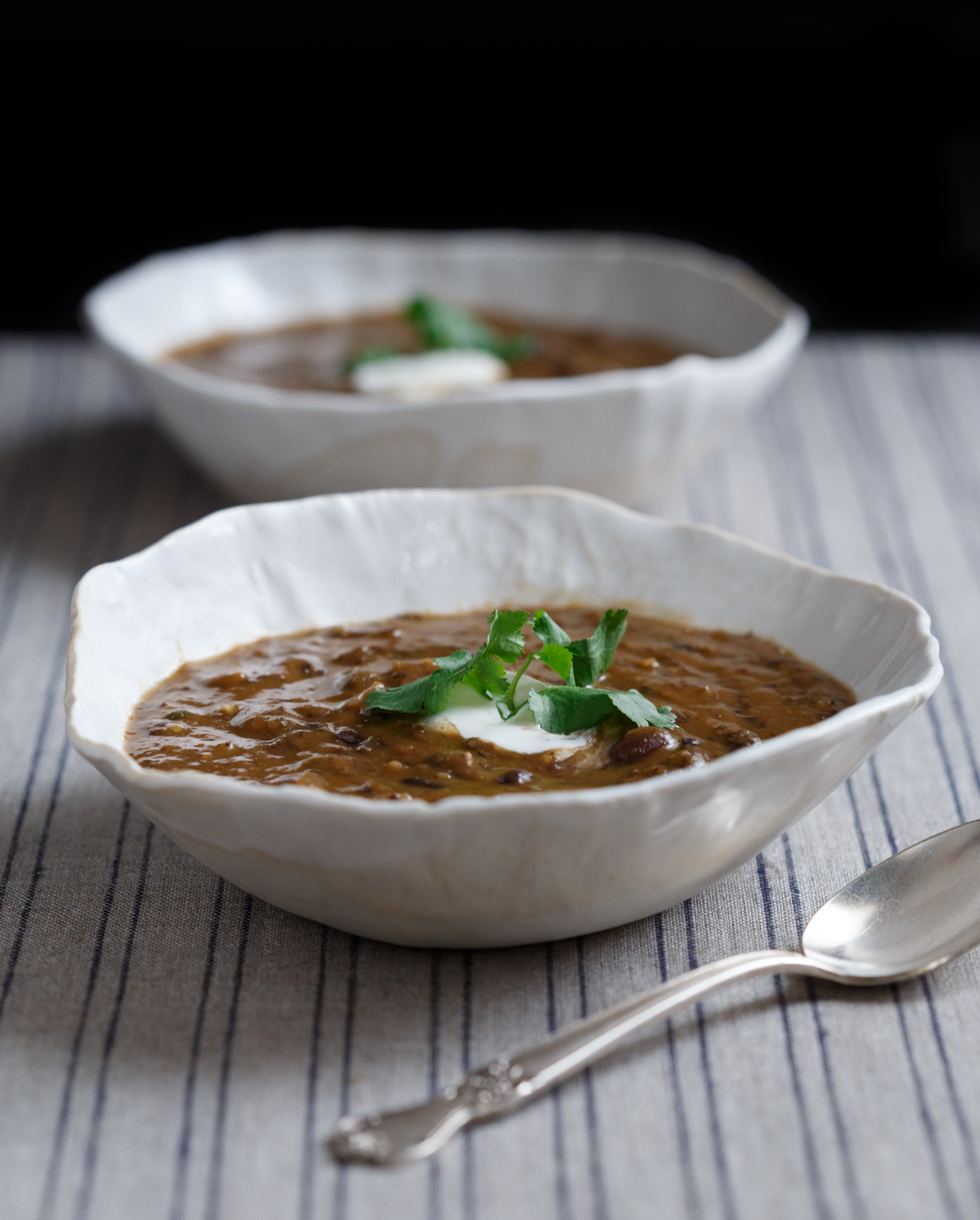 Spicy Black Bean Soup