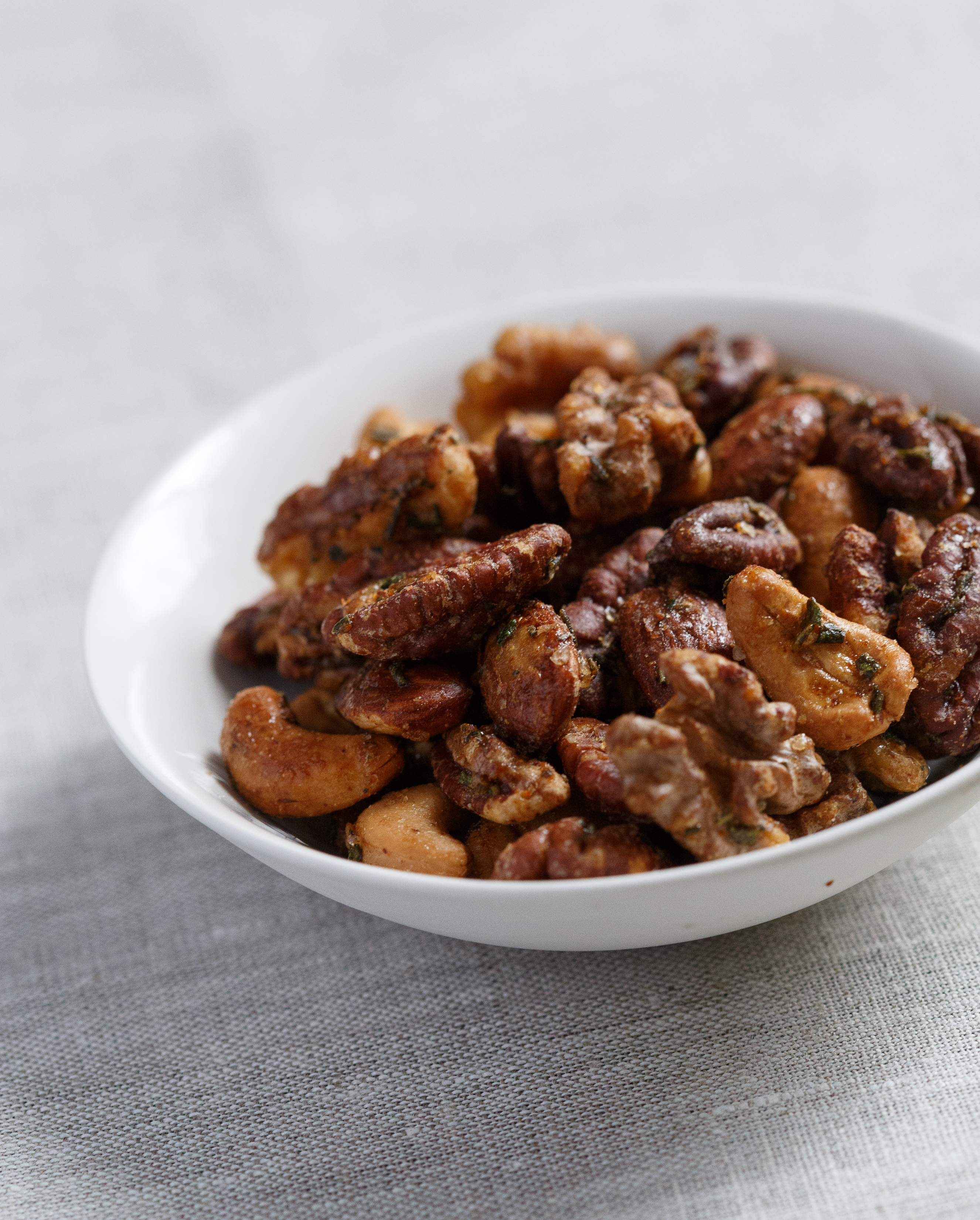 Best Spicy MapleRosemary Cocktail Nuts Recipe