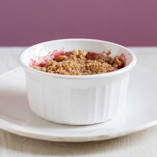 Strawberry Rhubarb Crumbles