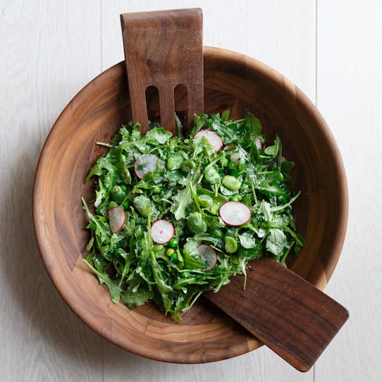 Fava Bean + Pea Salad