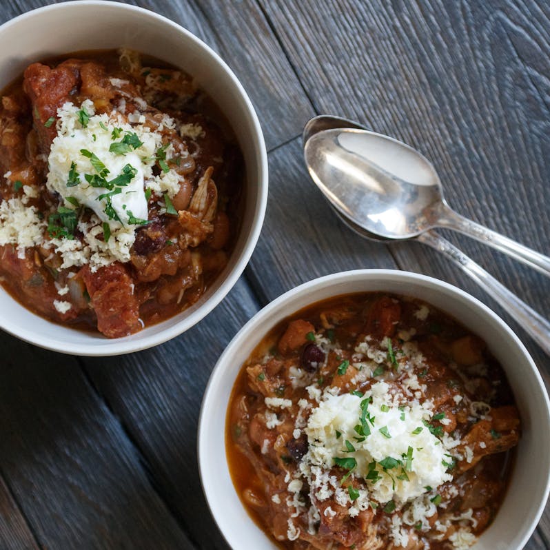 Best ThreeBean Turkey Chili Recipe The Yellow Table