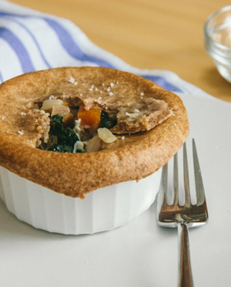 Whole Wheat Chicken Pot Pies with Kale