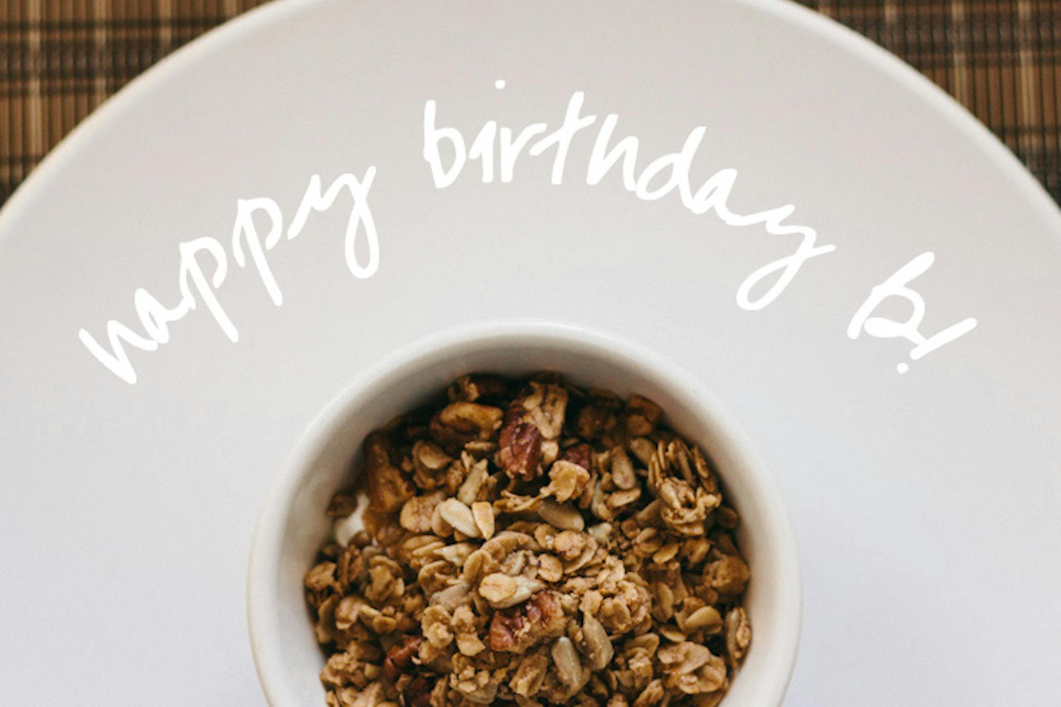 Happy Birthday to My Better Half!! The Yellow Table